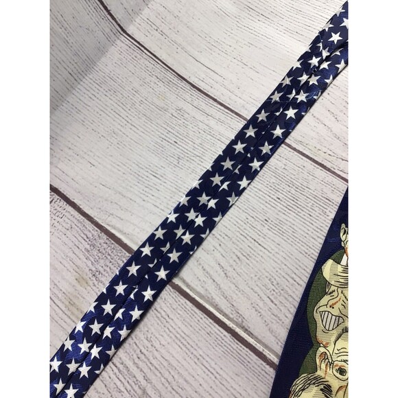 Vintage US Presidents Characture Faces Neck Tie - Picture 8 of 16